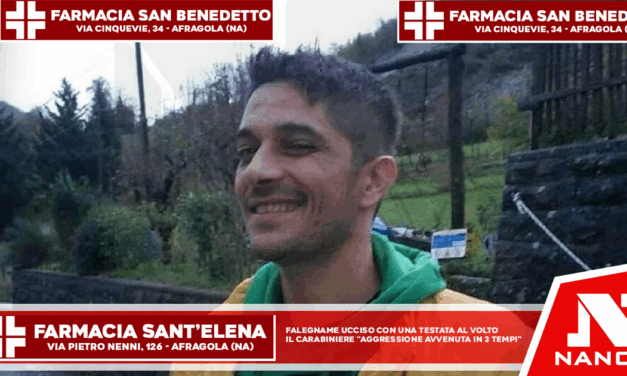 Falegname ucciso con una testata al volto, il carabiniere: “Aggressione avvenuta in 3 tempi”