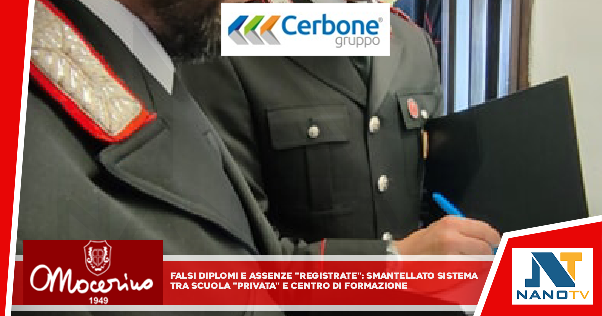 Falsi diplomi e assenze “registrate”: smantellato sistema tra scuole ‘private’ e centro di formazione