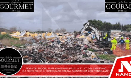 Terra dei Fuochi, parte rimozione rifiuti in 17 siti del Casertano e a Ponte Riccio Il commissario Vadalà: “Smaltite già 2.200 tonnellate”