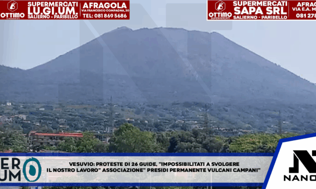 Vesuvio: protesta di 26 guide: “Impossibilitati a svolgere il nostro lavoro” Associazione “Presidio permanente vulcani campani”: “Da luglio in attesa via libera”