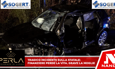 Tragico incidente sulla Statale: finanziere 56enne perde la vita, grave la moglie