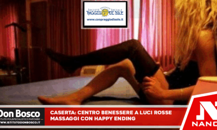 Centro benessere a luci rosse: massaggi con happy ending