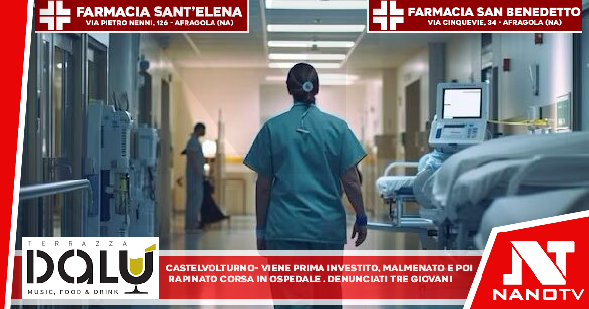 Castel Volturno– Viene prima investito, poi malmenato e rapinato: corsa in ospedale. Denunciati tre giovani