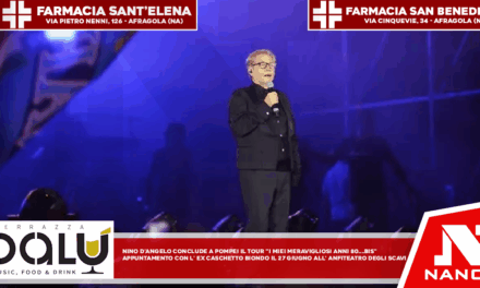 Nino D’Angelo conclude a Pompei il tour ‘I miei meravigliosi anni ’80… bis!’ Appuntamento con l’ex caschetto biondo il 27 giugno all’Anfiteatro degli Scavi