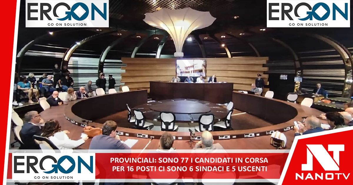 Provinciali. Sono 77 i candidati in corsa per 16 posti: ci sono 6 sindaci e 5 uscenti