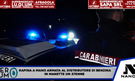 Rapina a mano a mano armata al distributore di benzina, in manette 27enne
