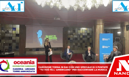 Carosone torna in Rai con uno speciale di cinque puntate “Tu vuò fa’ l’americano” per raccontare la musica ed investire nei podcast