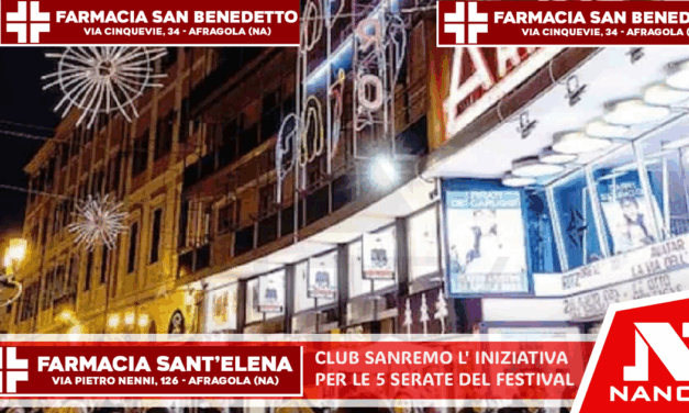 Club Sanremo: l’iniziativa per le 5 serate del Festival