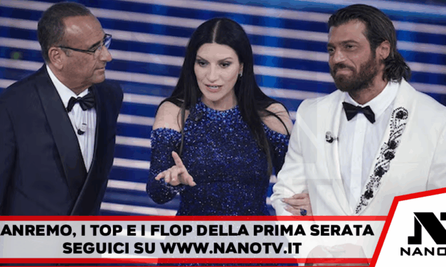 Sanremo, i top e i flop della prima serata. Al top la signora Gianna, Brancale e Sal da Vinci, flop la ‘Repupplica’