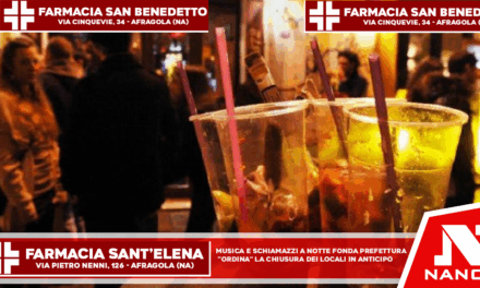 Musica e schiamazzi a notte fonda, Prefettura ‘ordina’ la chiusura dei locali in anticipo