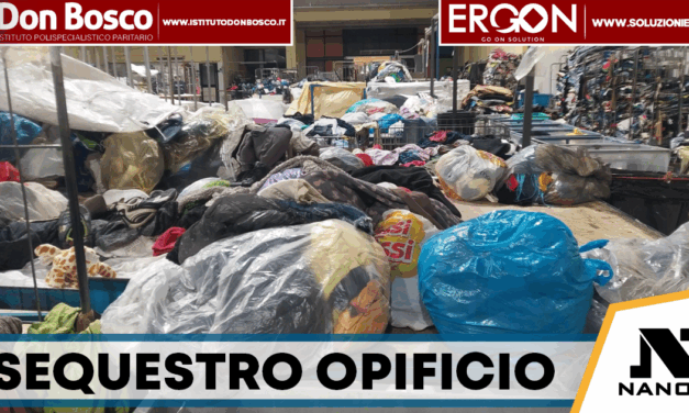 Pastorano, sequestrato opificio con rifiuti: scoperte 170 tonnellate di materiali tessili