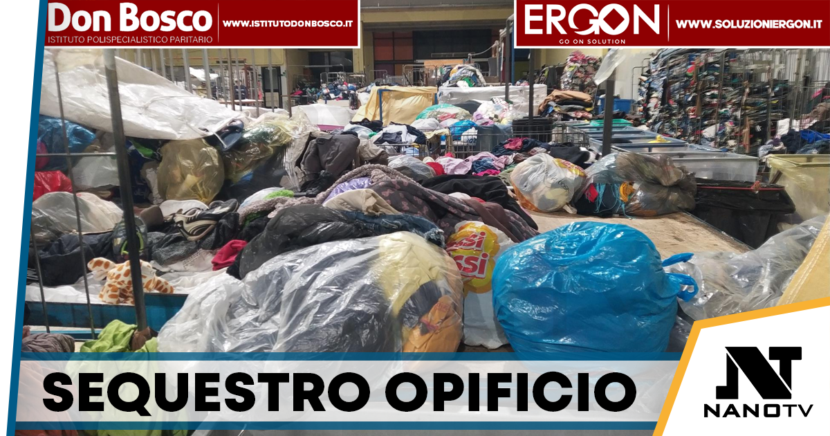 Pastorano, sequestrato opificio con rifiuti: scoperte 170 tonnellate di materiali tessili