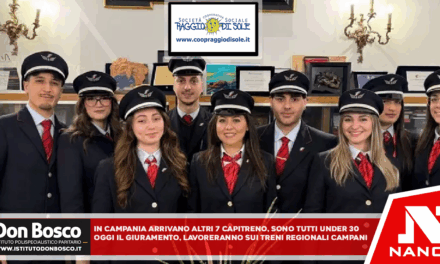 In Campania arrivano altri 7 capitreno, sono tutti under trenta Oggi il giuramento, lavoreranno sui treni regionali campani
