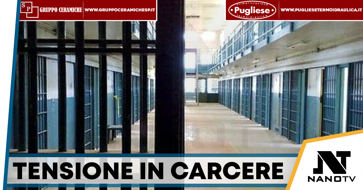 Avellino, detenuto sale sul tetto e devasta la cella: tensione nel penitenziario