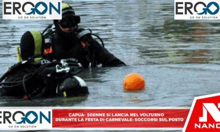 Capua – 50enne si lancia nel Volturno durante la festa di Carnevale: soccorsi sul posto
