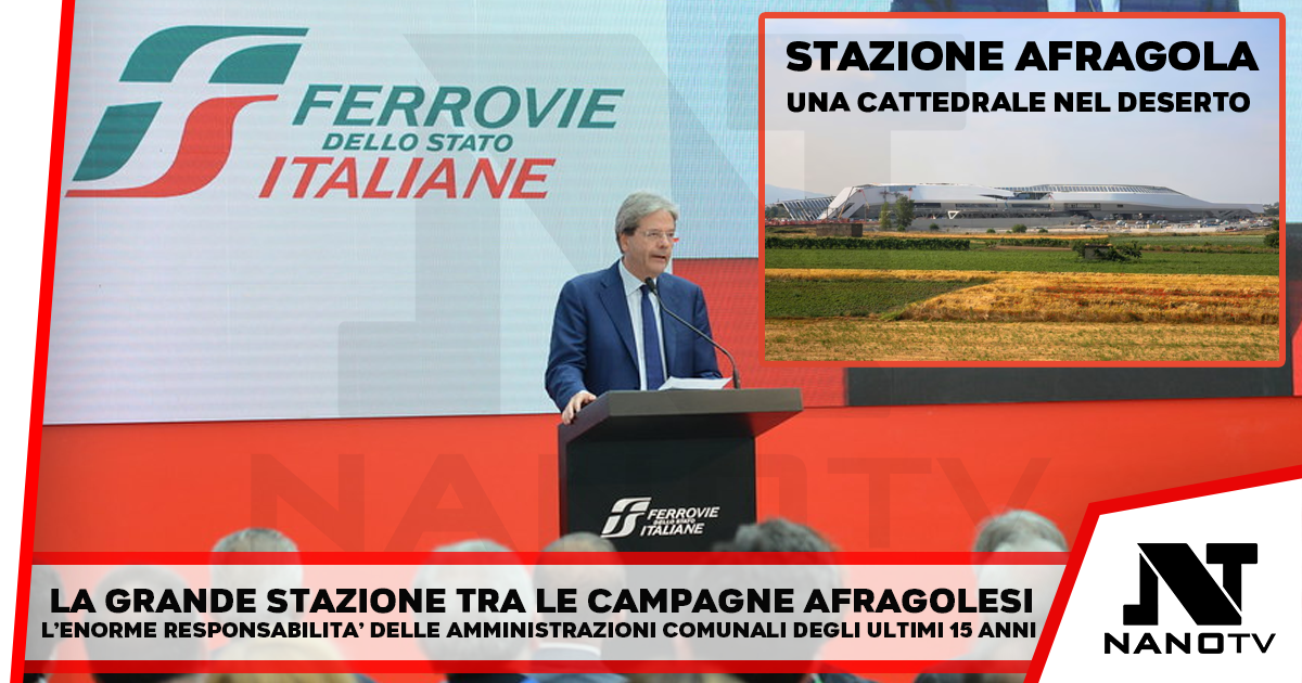 La stazione di Afragola imbuto senza via d’uscita: è sosta selvaggia. Intorno solo esclusivamente campagne