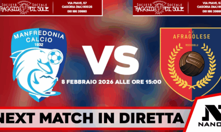 Manfredonia–Afragolese, diretta streaming ufficiale per la sfida di domenica