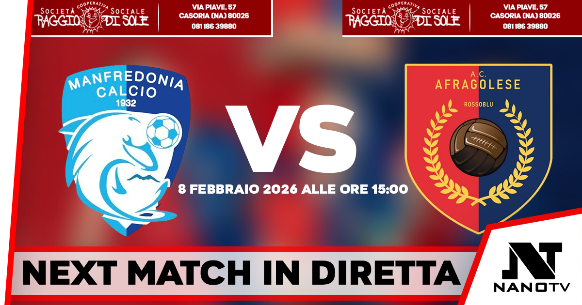 Manfredonia–Afragolese, diretta streaming ufficiale per la sfida di domenica