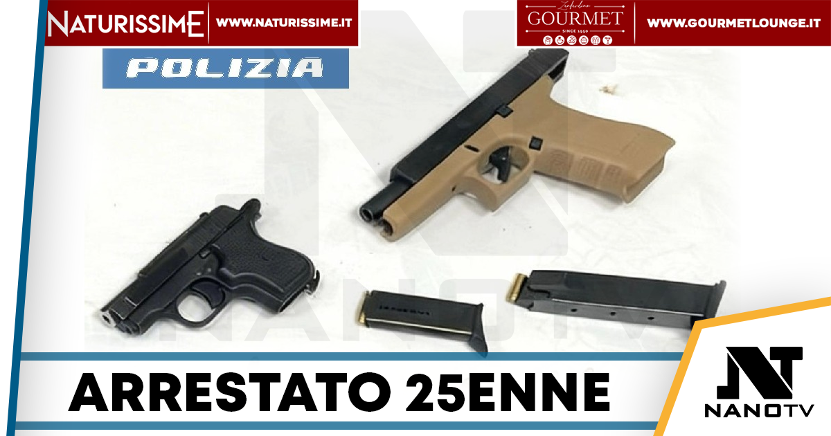 Montecalvario, armi e munizioni nascoste tra scooter e casa: arrestato 25enne