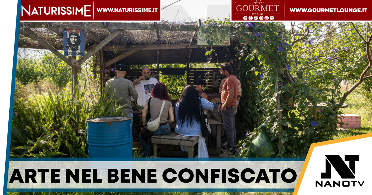 Masseria Ferraioli, il bene confiscato diventa hub artistico: evento finale del progetto “Arte, Natura e Comunità”