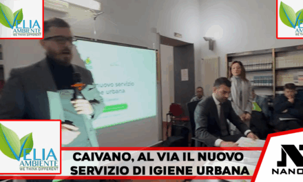 Caivano, presentato il nuovo servizio di igiene urbana: istituzioni, cittadini e scuole insieme per il cambiamento