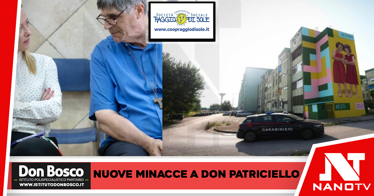 Caivano -Nuova intimidazione a Don Patriciello,convocato COSP domani in citta’