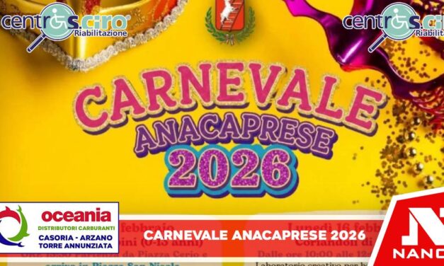Carnevale Anacaprese 2026