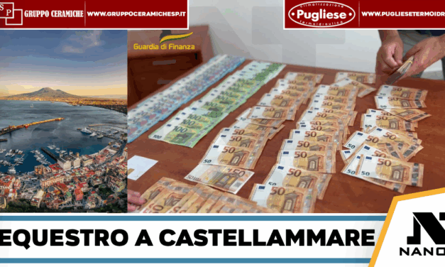 Castellammare-Sequestrati 2,7 milioni di euro in contanti a imprenditore già in carcere