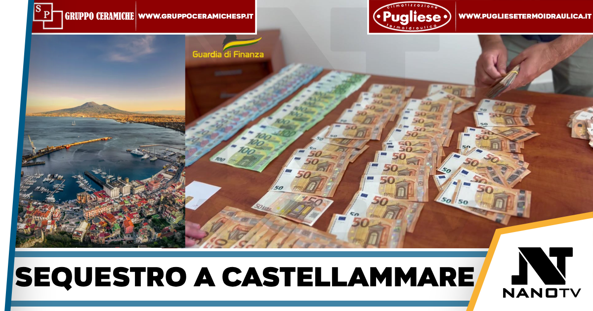 Castellammare-Sequestrati 2,7 milioni di euro in contanti a imprenditore già in carcere