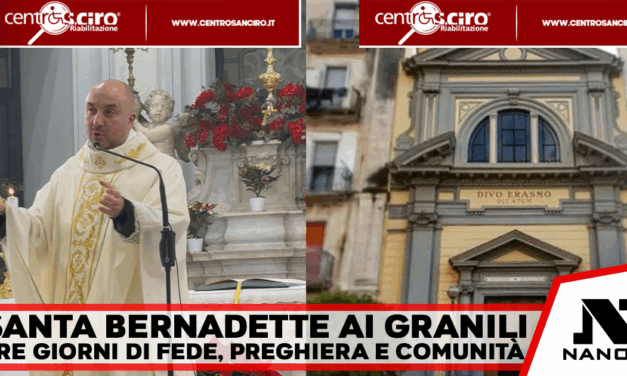 Le reliquie di Santa Bernadette ai Granili: tre giorni di fede, preghiera e comunità