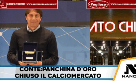 Calcio: panchina d’oro a Conte-chiuso il calciomercato