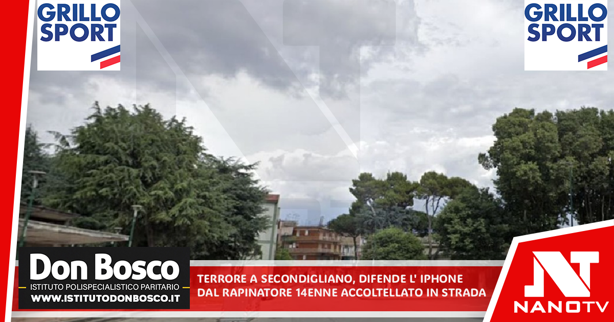 Terrore a Secondigliano: difende l’iPhone dal rapinatore, 14enne accoltellato in strada
