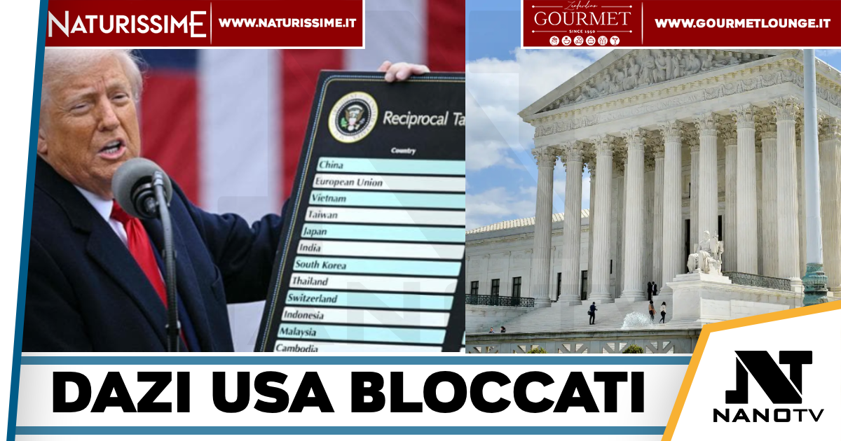 Dal Mondo:Usa -Dazi bocciati dalla Corte Suprema
