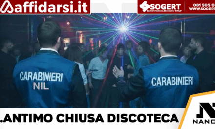 SANT’ANTIMO: norme antincendio violate. Sospesa attività di una discoteca, denunciato il titolare