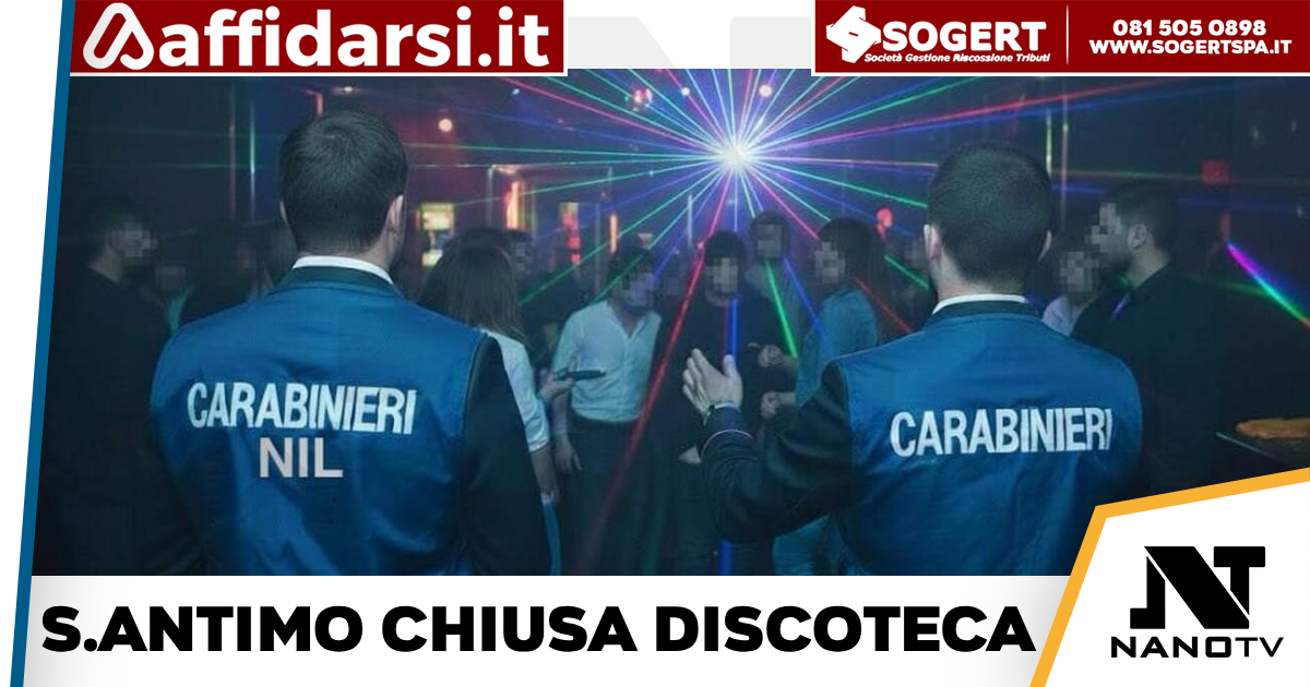 SANT’ANTIMO: norme antincendio violate. Sospesa attività di una discoteca, denunciato il titolare
