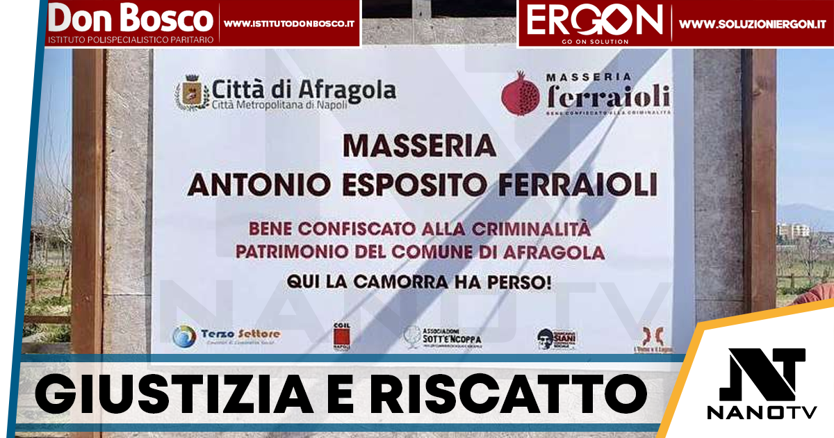 Afragola, alla Masseria Ferraioli una giornata per i 30 anni della Legge 109/96 sui beni confiscati