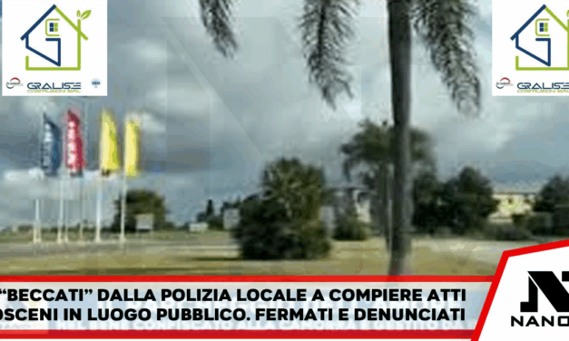 Afragola. Beccati dalla Polizia Locale nei boschetti del parcheggio Ikea e denunciati: atti osceni in luogo pubblico