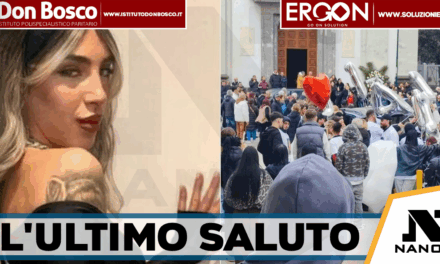 Napoli-Funerali di Ylenia Musella,centinaia per l’ultimo saluto
