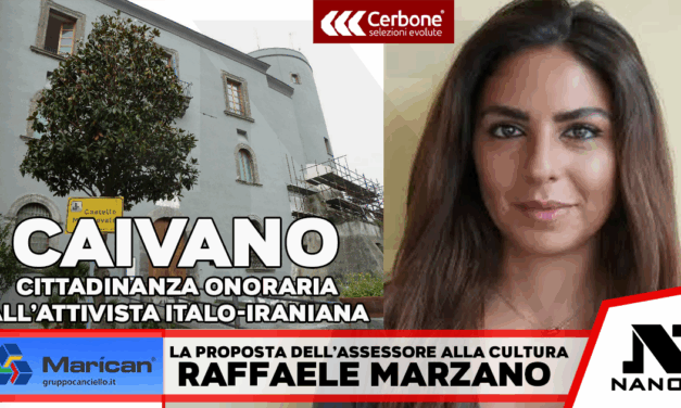 Caivano. Cittadinanza onoraria per    attivista italo-iraniana