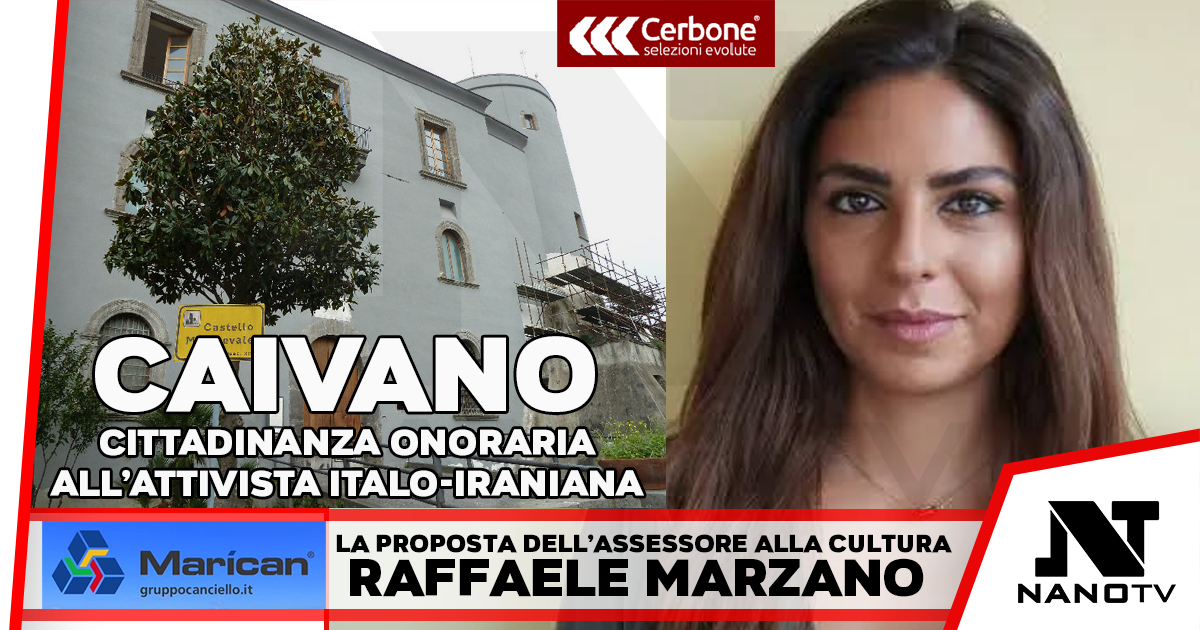 Caivano. Cittadinanza onoraria per    attivista italo-iraniana