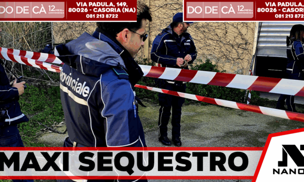 Mondragone, maxi sequestro nella Terra dei Fuochi: sigilli a un’area di 4mila metri quadri