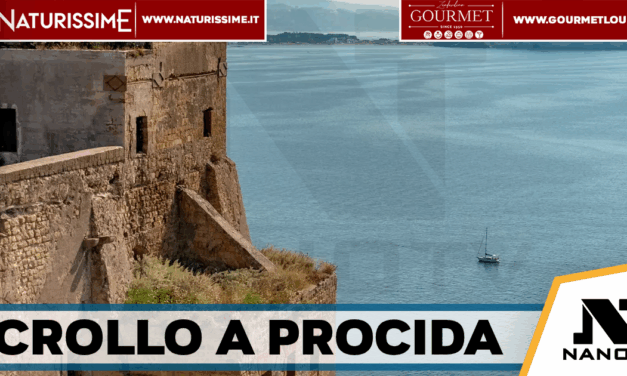 Procida-Crollo a Palazzo D’Avalos: chiuso in via precauzionale