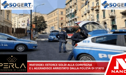 Materdei: estorce soldi alla compagna e l’aggredisce. Arrestato dalla Polizia di Stato.