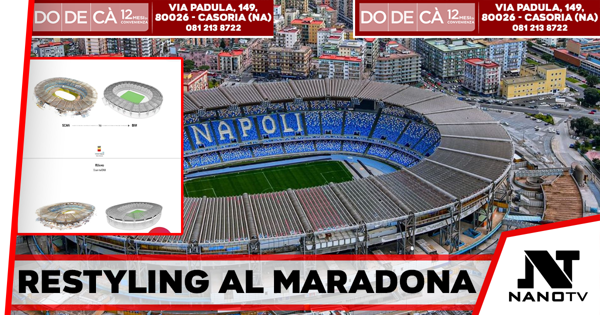 Lavori al Maradona senza stop alle partite: incontro Comune-FIGC