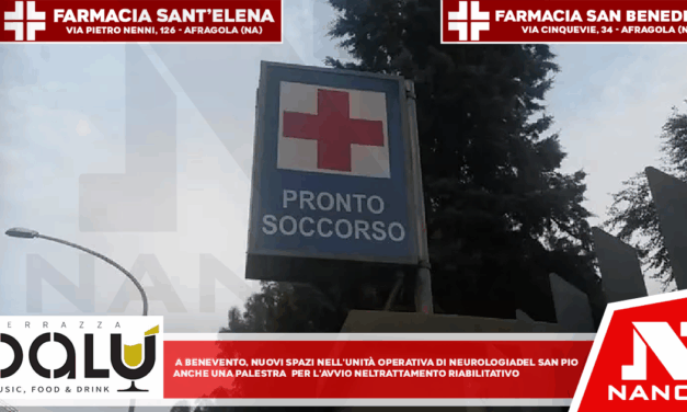 A Benevento, nuovi spazi nell’unità operativa di Neurologia del “San Pio” Anche una palestra per l’avvio del trattamento riabilitativo