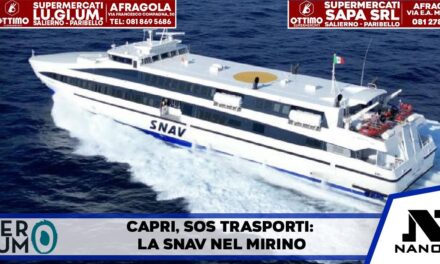 Collegamenti marittimi, il comitato Ustpic scrive alla Snav: “Garantire il pernotto a Capri”
