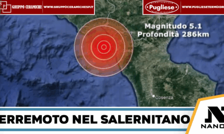 Terremoto nel Salernitano scossa di magnitudo 4.5 a Montecorice,