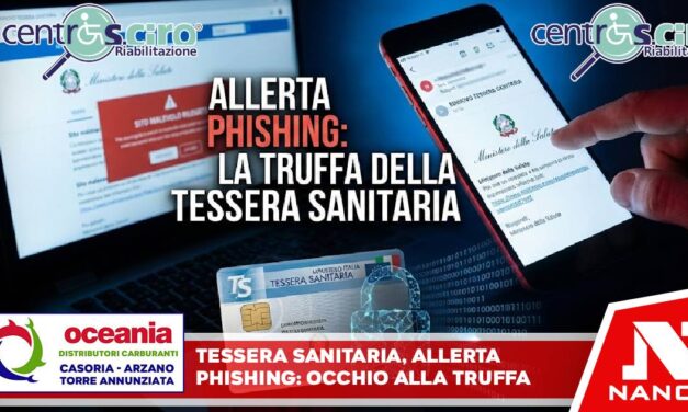 Tessera Sanitaria, allerta phishing: occhio alla truffa che corre via mail