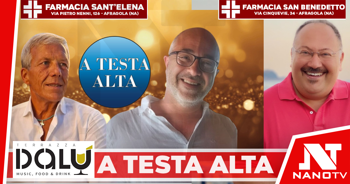 Casalnuovo di Napoli, nasce la lista “A Testa Alta”: i consiglieri comunali Brandi e Rea sostengono la candidatura a sindaco di Giovanni Nappi