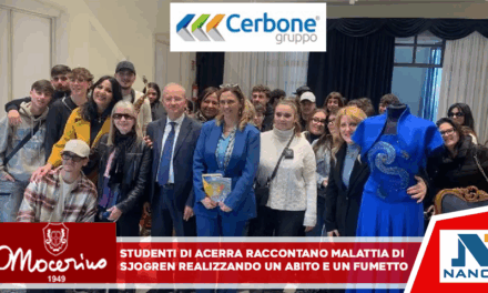 Studenti Acerra raccontano malattia di Sjögren realizzando un abito ed un fumetto